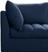 Jacob Navy Velvet Modular Sectional - Home And Beyond