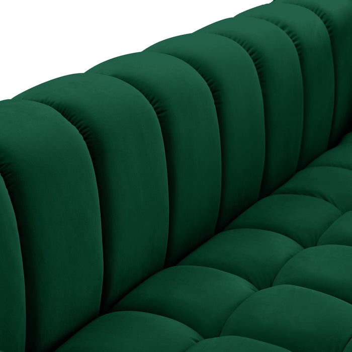 Gwen Green Velvet Chair