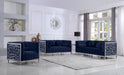 Opal Navy Velvet Sofa - Home And Beyond