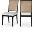 Lucid Black Velvet Dining Chair image