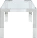 Casper Rich Chrome Dining Table - Home And Beyond