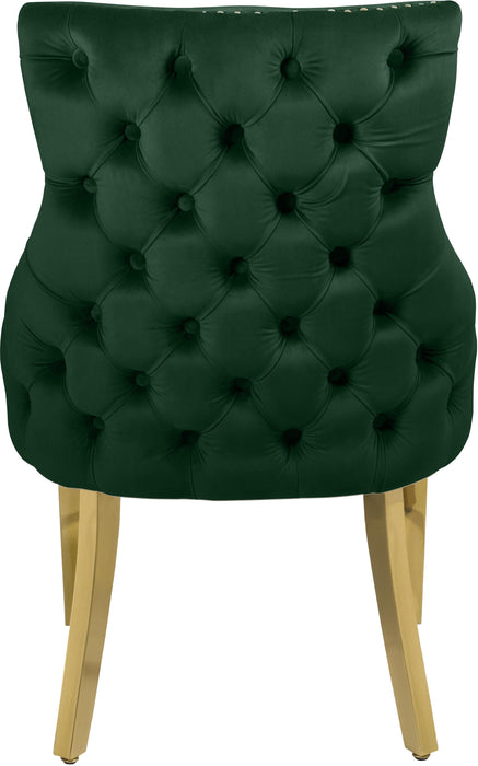 Tuft Green Velvet Dining Chair