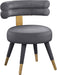 Fitzroy Grey Velvet Dining Chair - Home And Beyond