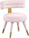 Fitzroy Pink Velvet Dining Chair - Home And Beyond