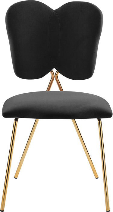 Angel Black Velvet Dining Chair - Home And Beyond