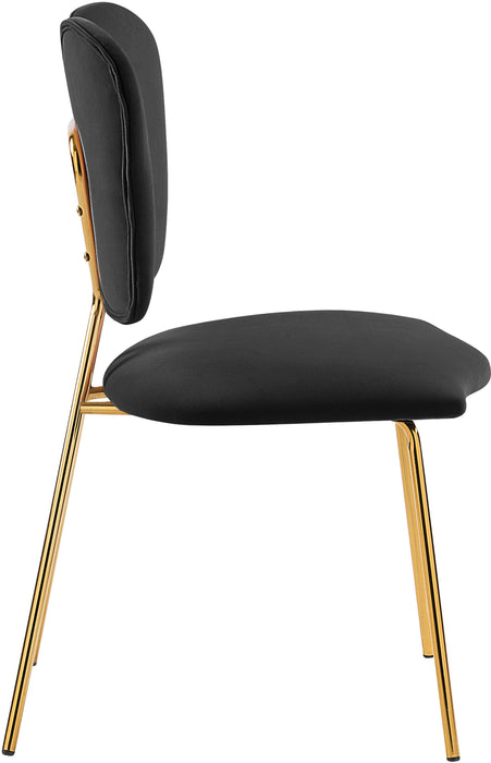 Angel Black Velvet Dining Chair - Home And Beyond