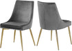 Karina Grey Velvet Dining Chair image