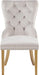 Carmen Cream Velvet Dining Chairs (2) - Home And Beyond