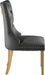 Carmen Grey Velvet Dining Chairs (2) - Home And Beyond