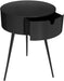 Bali Black Night Stand - Home And Beyond