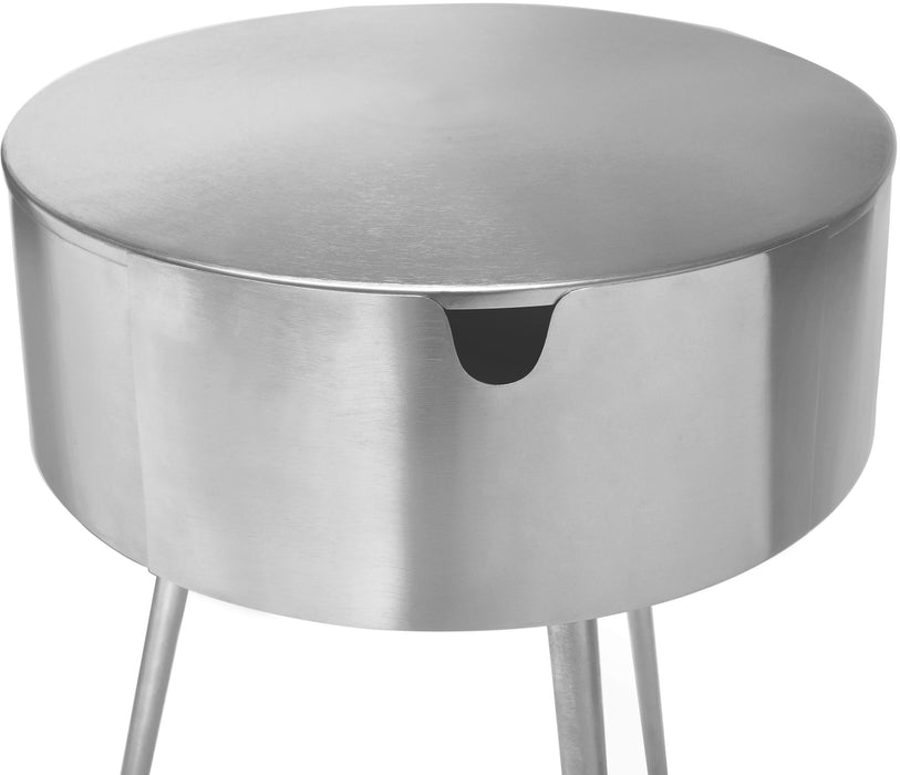 Bali Silver Night Stand - Home And Beyond