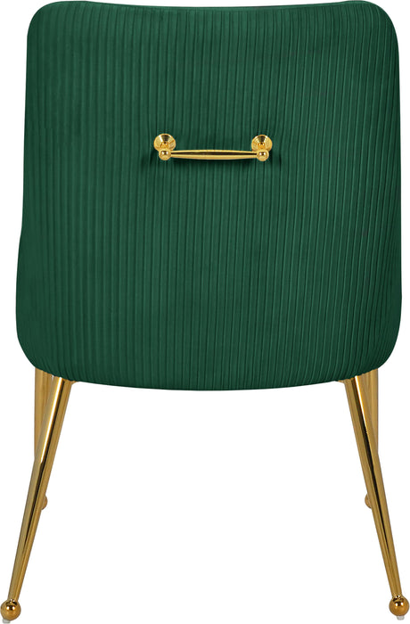 Ace Green Velvet Dining Chair - Home And Beyond