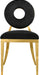 Carousel Black Velvet Dining Chair - Home And Beyond