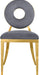 Carousel Grey Velvet Dining Chair - Home And Beyond