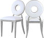 Carousel White Faux Leather Dining Chair - Home And Beyond