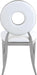 Carousel White Faux Leather Dining Chair - Home And Beyond