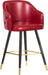 Barbosa Red Faux Leather Counter/Bar Stool - Home And Beyond