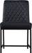 Bryce Black Faux Leather Dining Chair - Home And Beyond