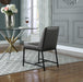 Bryce Grey Faux Leather Dining Chair - Home And Beyond