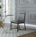 Bryce Grey Faux Leather Dining Chair - Home And Beyond