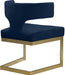 Alexandra Navy Velvet Dining Chair - Home And Beyond