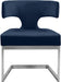 Alexandra Navy Velvet Dining Chair - Home And Beyond