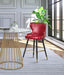 Hendrix Red Faux Leather Counter/Bar Stool - Home And Beyond