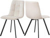 Annie Cream Velvet Dining Chair - Home And Beyond