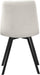 Annie Cream Velvet Dining Chair - Home And Beyond