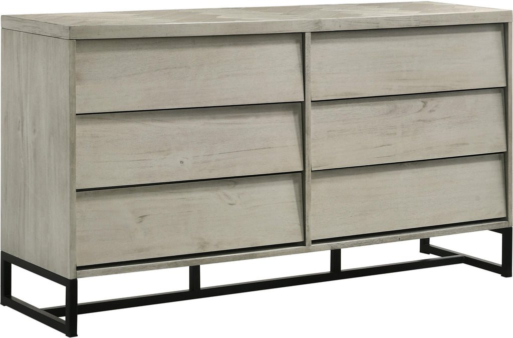 Meridian Furniture Weston Grey Stone Dresser