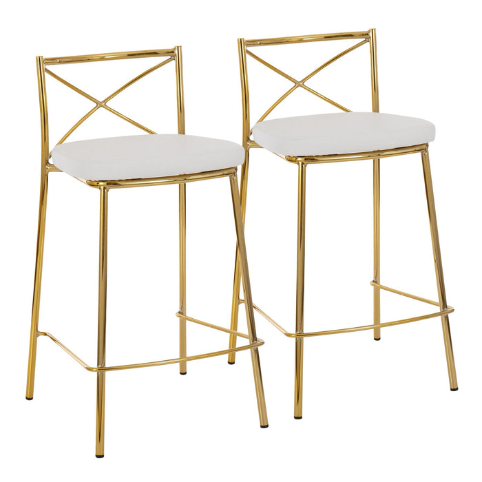 Modern Charlotte Counter Stool - Set of 2 image