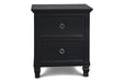 TAMARACK NIGHTSTAND- BLACK - Home And Beyond