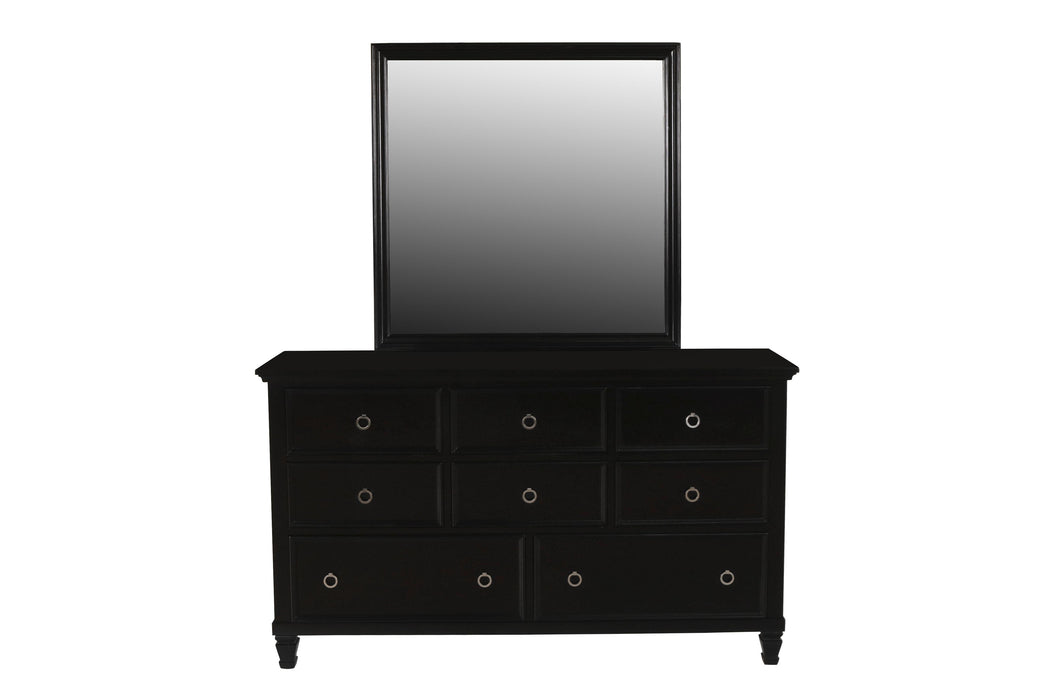 TAMARACK MIRROR- BLACK - Home And Beyond