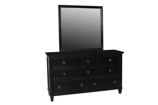 TAMARACK MIRROR- BLACK - Home And Beyond