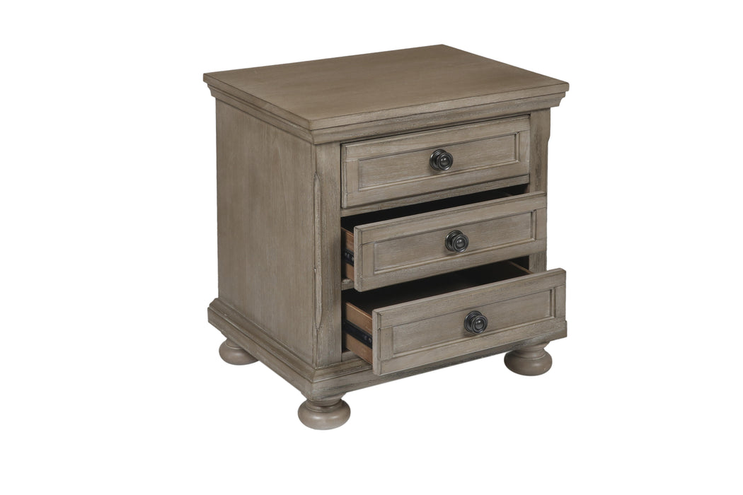 ALLEGRA YOUTH NIGHTSTAND-PEWTER