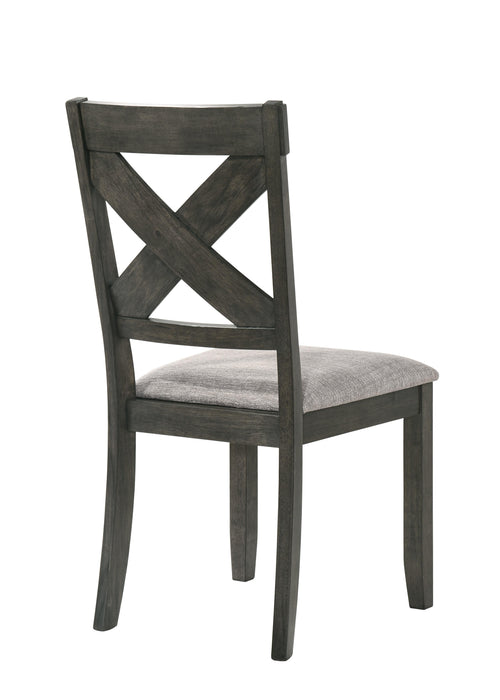 GULLIVER SIDE CHAIR-RUSTIC BROWN