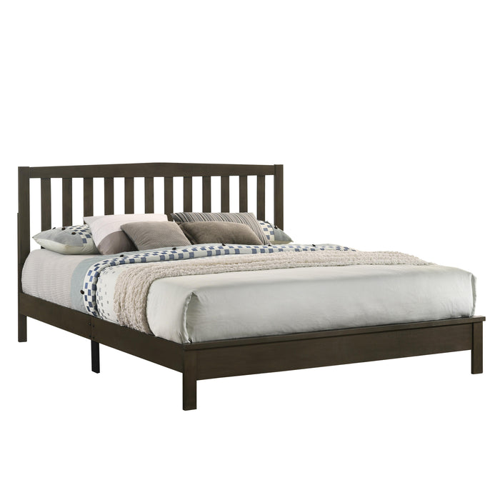 LEO 5/0 Q SLAT BED-HB/FB/RAILS-GRAY image