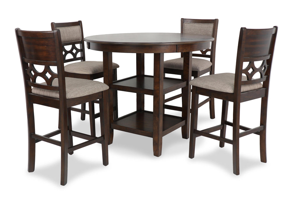 MITCHELL 5 PC COUNTER SET-CHERRY