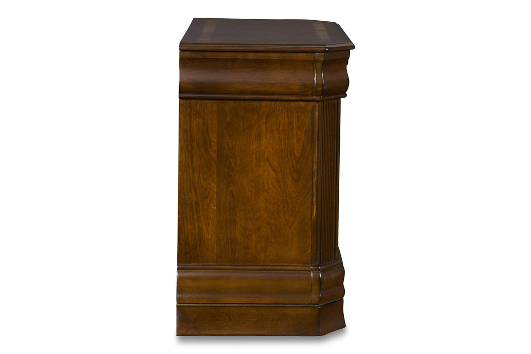 SHERIDAN NIGHTSTAND- BURNISHED CHERRY