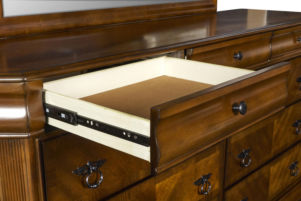 SHERIDAN DRESSER- BURNISHED CHERRY