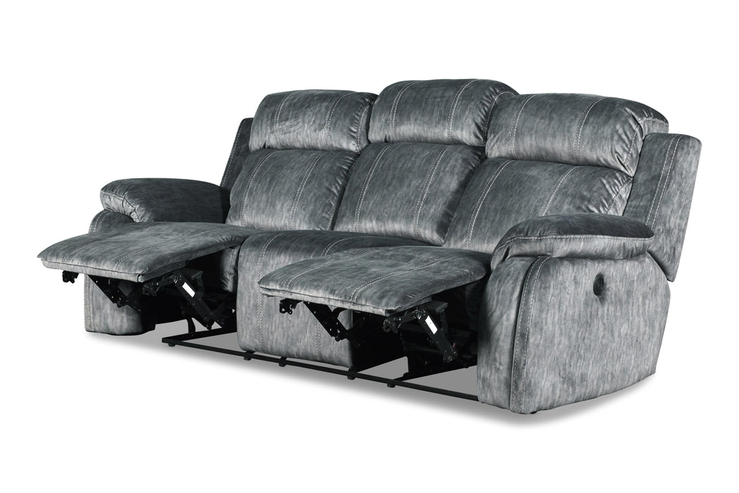 TANGO DUAL RECLINER SOFA W/PWR FR-SHADOW