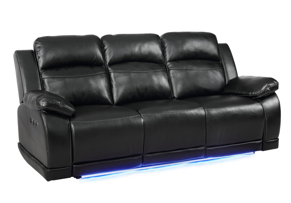 VEGA  SOFA W/PWR FR - PREMIER BLACK