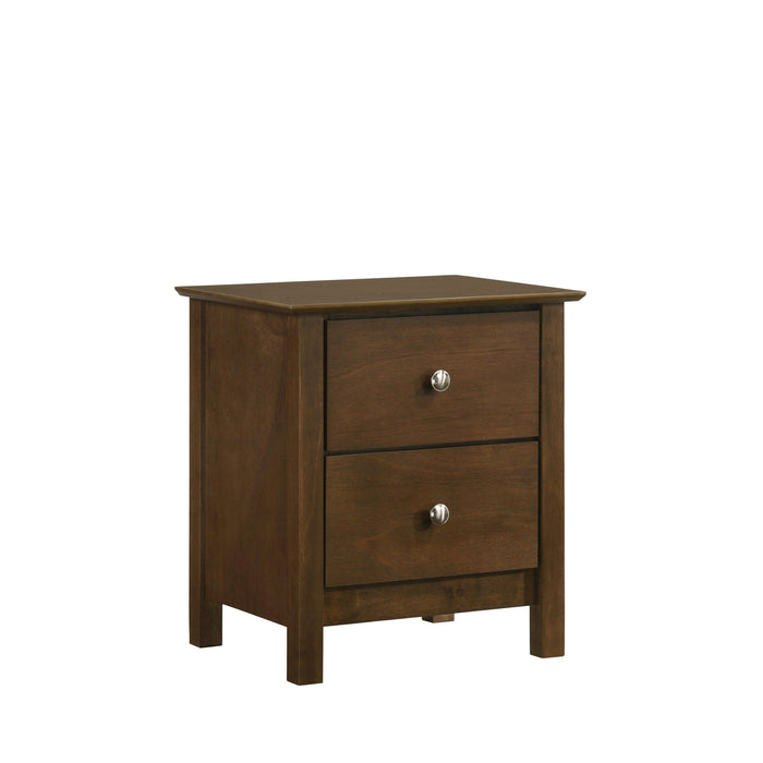 ZODIAC 2 DRAWER NIGHTSTAND-NATURAL image