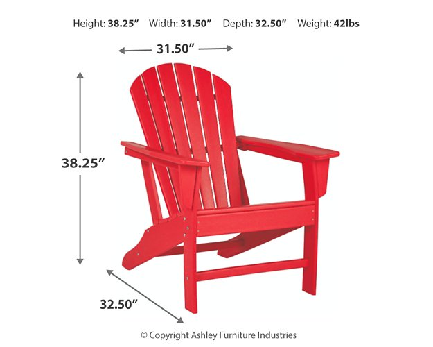 Sundown Treasure Adirondack Chair - Home And Beyond