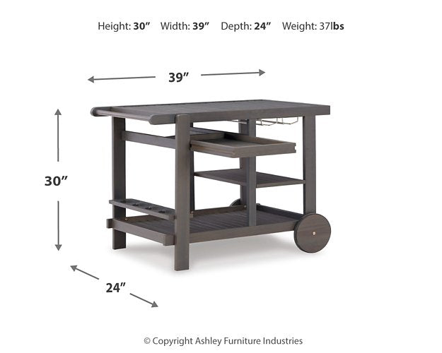 Kailani Serving Cart - Home And Beyond