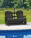 Hyland wave Outdoor Glider Loveseat - Home And Beyond