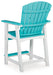 Eisely Outdoor Counter Height Bar Stool (Set of 2) - Home And Beyond