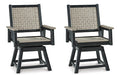 Mount Valley Swivel Chair (Set of 2) - Home And Beyond