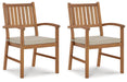 Janiyah Outdoor Dining Arm Chair (Set of 2) - Home And Beyond