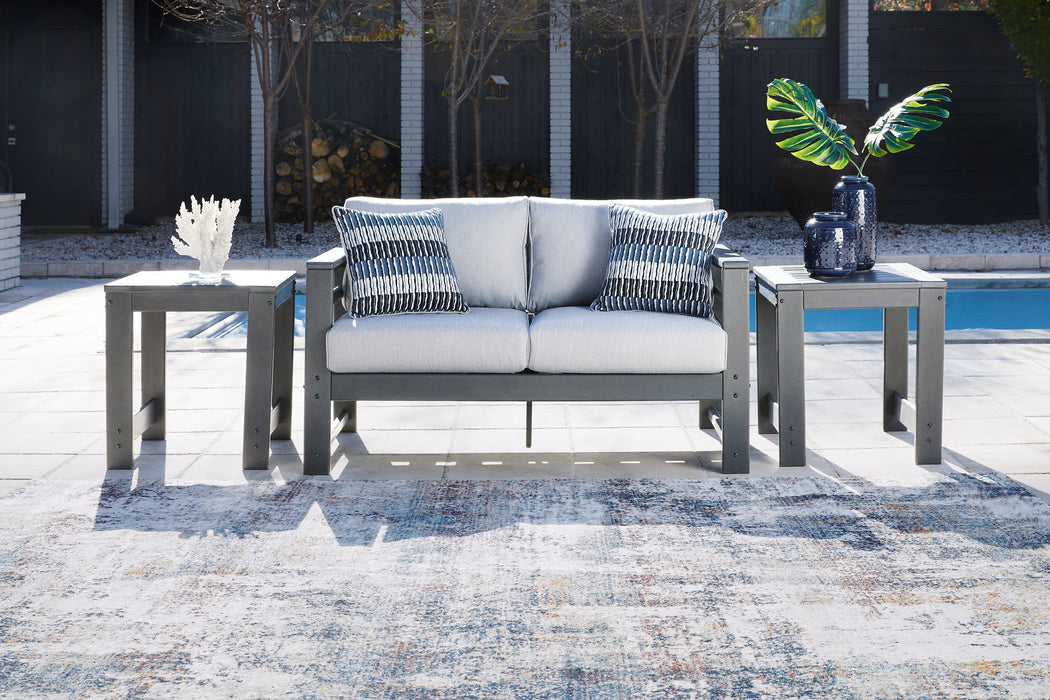 Amora Outdoor Loveseat with Cushion - Home And Beyond